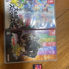 Nintendo Switch 本体 ホワイト ソフト3つ付きの画像