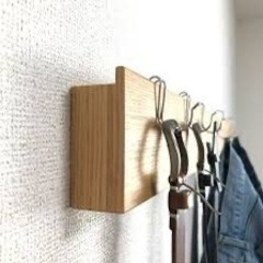 （新古品）無印良品、ハンガー掛けの画像