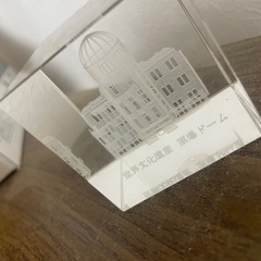 原爆ドーム　3Dクリスタルの画像