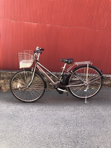 【京都】京の楽チャリ　電動アシスト自転車　27インチ　ヤマハ