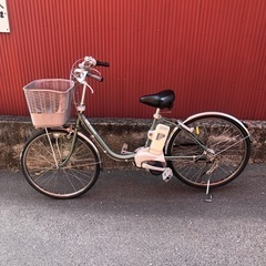 【京都】京の楽チャリ　電動アシスト自転車　パナソニック　24インチ