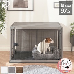 屋根付き 犬 猫 ペット サークル ゲージ ケージ アイリス