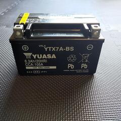 ユアサ　新品同様バッテリー　１２Ｖ　小型のスクーター等に適合。ア...