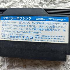 ファミリーボクシング　ファミコンソフトの画像