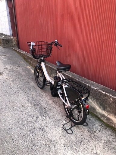 【京都】京の楽チャリ　電動アシスト　自転車　ヤマハ　20インチ　　バビー