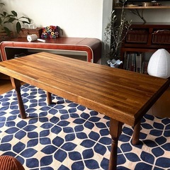 【お値下げ中】脚可愛いアンティークテーブルの画像