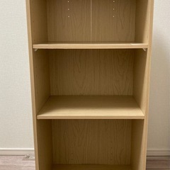 カラーボックス　ナチュラルウッド