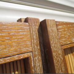 簾戸4枚　夏戸　レトロ　多少イタミ有りの画像