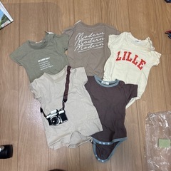 70cm ロンパース　ベビー　夏服　半袖