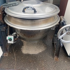 ガス回転釜