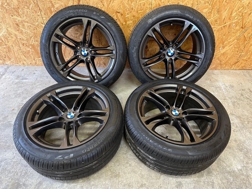 BMW 5シリーズ 2015年式 523d F10(FW20)の純正ホイール ピレリのタイヤ付