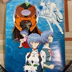 エヴァンゲリオン　ガンダム　ポスター　おまけ付きの画像