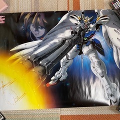 エヴァンゲリオン　ガンダム　ポスター　おまけ付きの画像