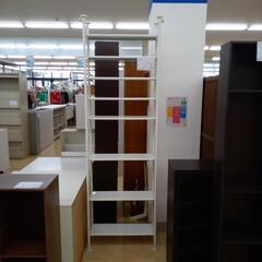 ★ジモティ割あり★  突っ張りラック 白 H205×D25×W6...