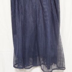 オリーブデオリーブ　あみあみひざ下丈スカートの画像