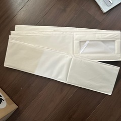 寝具カバーセット、セミダブルベッド、収納用具、カーテン