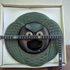 アンティーク　ふくろう　灰皿　消火灰皿　蚊取り器の画像