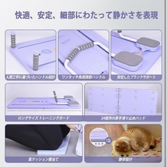 新品:腹筋ローラー ピラティスボード - 折りたたみ式ピラティスリフォーマーセットの画像
