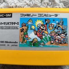 スーパーマリオブラザーズ　ファミコンソフト