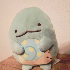 すみっこぐらし  とかげ　ぴょこぴょこぬいぐるみの画像