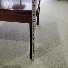 カリモク　ローテーブルの画像