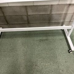 ホワイトボード 両面 回転 キャスター付 オフィス 事務用品 幅130cm×奥行56cm×高さ180cm の画像