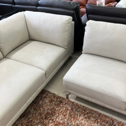 中古美品　関家具　リラックスフォーム　カウチソファ　参考20万相当の品　公田店