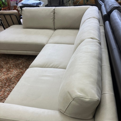 中古美品　関家具　リラックスフォーム　カウチソファ　参考20万相当の品　公田店