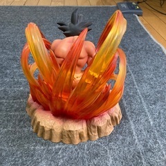 ドラゴンボール 悟空 フィギュア 炎エフェクトの画像