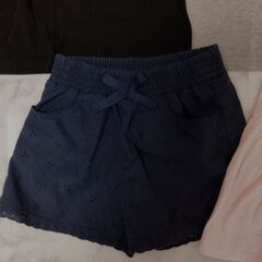 トップス　ショートパンツ　Gapワンピのセット　120　の画像