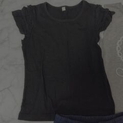 トップス　ショートパンツ　Gapワンピのセット　120　の画像