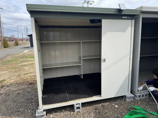 イナバ物置 (とし) 鵡川の収納家具《物置》の中古あげます・譲り