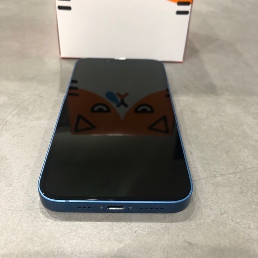 A級美品 iPhone13 ブルー 128GB バッテリー最大容量83%
