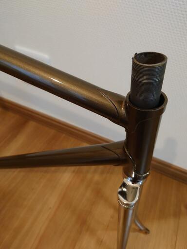 クロモリピストフレーム　メッキフォーク　レトロデザイン クロモリピストフレーム メッキフォーク レトロデザイン クロモリ