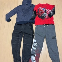 Gap next パンツ　ジーンズ　パーカー　130セットの画像