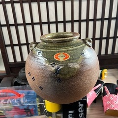 信楽焼　花瓶