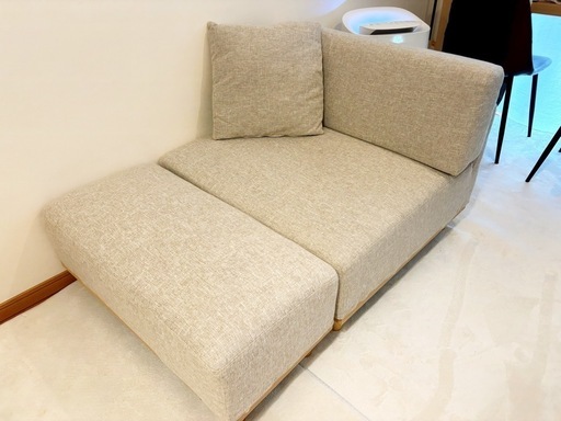 VENTOTA 1人掛けソファ Delos アイボリー VENTOTA 1人掛けソファ Delos