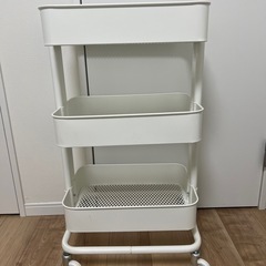 IKEA RÅSKOG ロースコグ ワゴン, ホワイト, 35x...