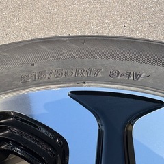 🎉終了🎉ホンダ ヴェゼル 純正 　ブリヂストン　レグノ　215/55R17 PCD114.3/+55 の画像