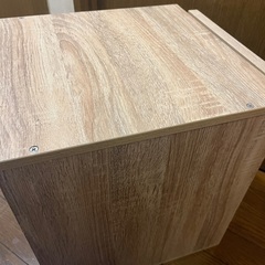 LPラック レコードラック 本棚 ディスプレイ棚 ボックス型の画像