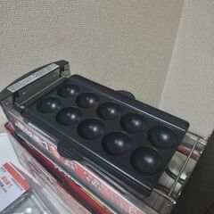 未使用　屋台横丁やきとり　網焼き　たこ焼き一台三役　MYT－800三ツ矢電機の画像