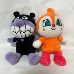 アンパンマン　ぷりちぃービーンズ　ぬいぐるみ　セットの画像