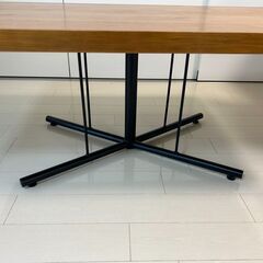 LOWYA人気ローテーブル「アクスニクス」ヴィンテージブラウン｜使用感あり｜小倉駅近くで手渡しOKの画像
