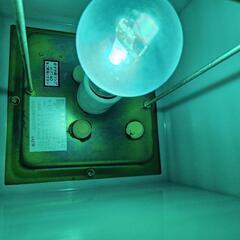 昭和レトロ　間接照明　東芝水銀庭園灯　和風　電気スタンド　ライトの画像