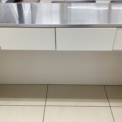 キッチンカウンター　ダストボックス付　ヨゴレ有の画像
