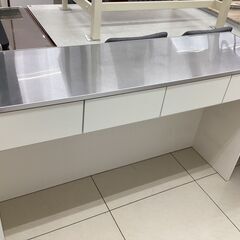 キッチンカウンター　ダストボックス付　ヨゴレ有