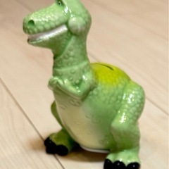 【無料】トイストーリー レックス 陶器の貯金箱の画像