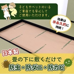 【4/25(金)引越し】ウッドカーペット 防虫 防ダニ 防カビ シート　畳 の画像
