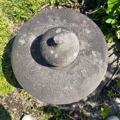 【引き取り限定】　庭石　灯篭　石材　石　ガーデニング　日本庭園の画像