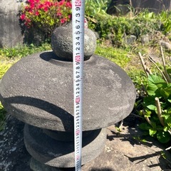 【引き取り限定】　庭石　灯篭　石材　石　ガーデニング　日本庭園の画像